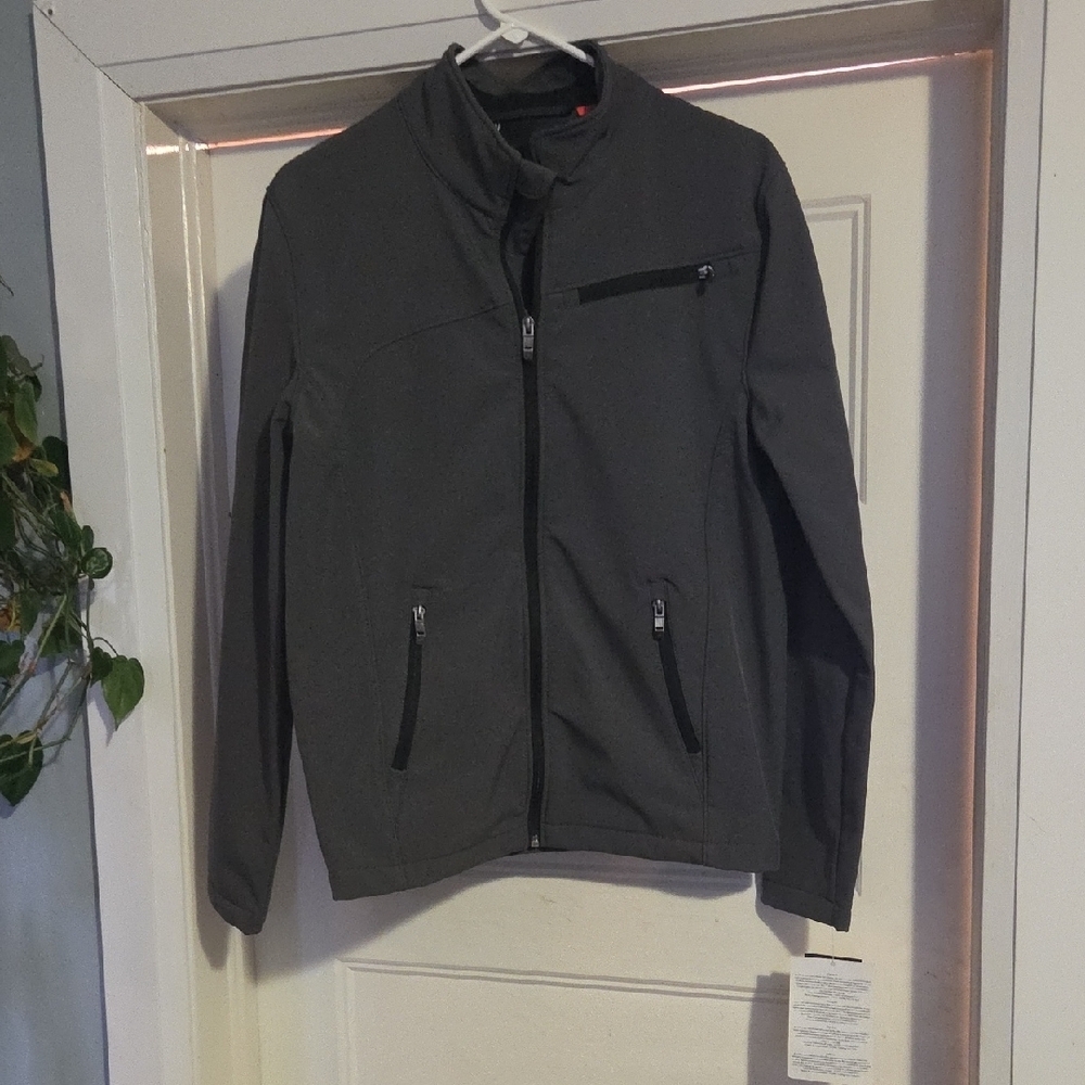 Spyder Men's Lightweight Jacket in Charcoal Gray
